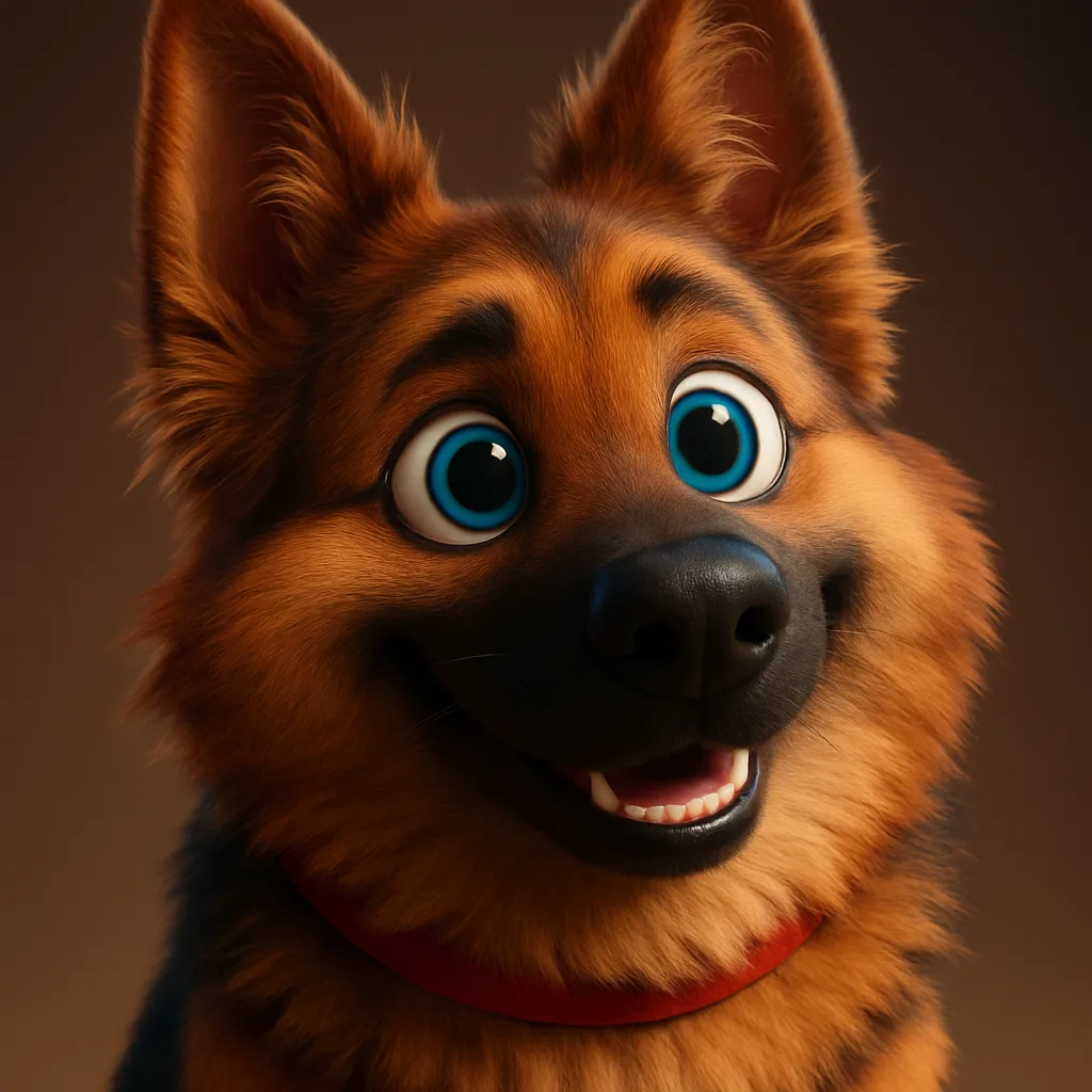 Pet portrait result